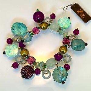 Zevar by Treska set. Necklace, bracelet and earrings